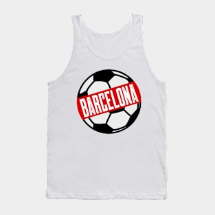 Barcelona Football Tank Top